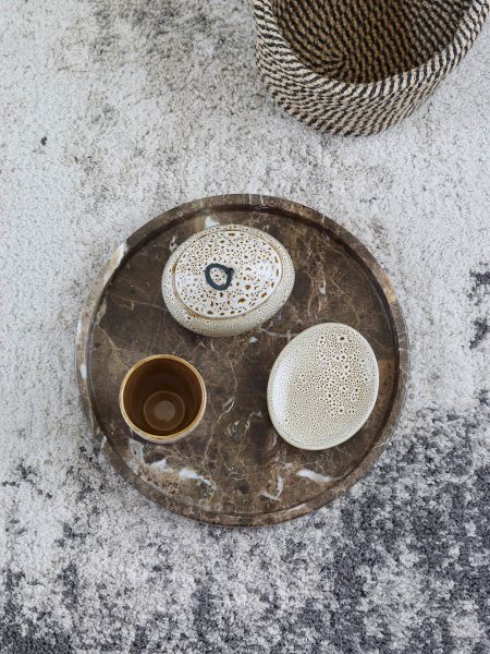 صينية مدورة من Aquanova Hammam – تصميم أنيق بلمسة فاخرة