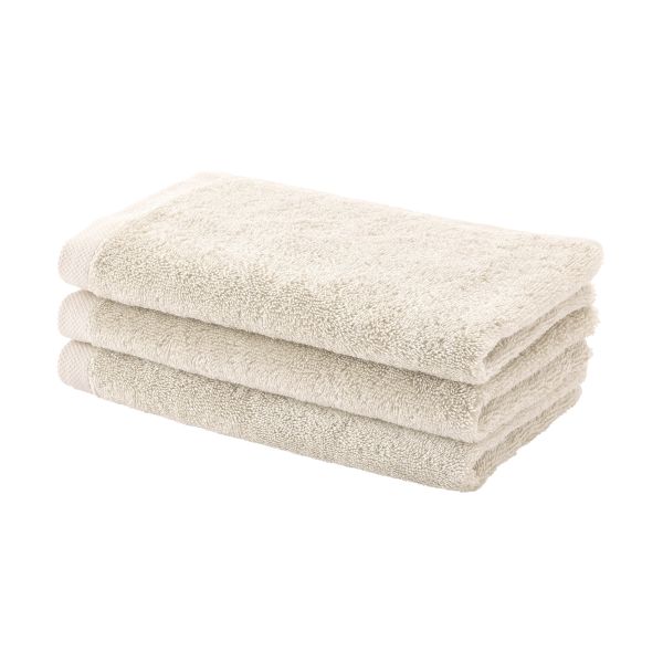 Aquanova London Guest Towel 30×50 cm – Light Cream