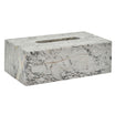 Aquanova Nero Tissue Box – White & Grey