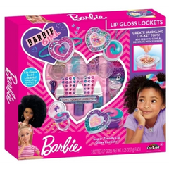 Barbie – مجموعة DIY لمعجون الشفاه وأساور القلوب للأطفال