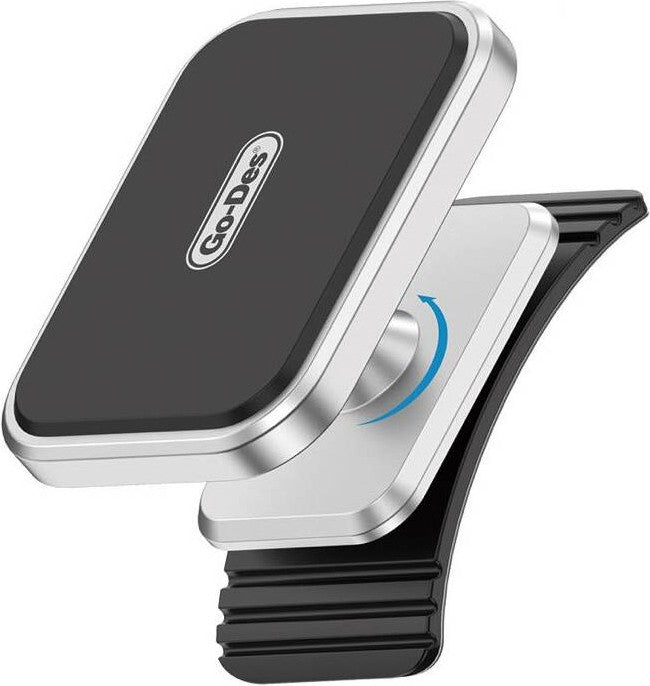 حامل هاتف للسيارة ذو أرضية مسطحة ومنحني مغناطيسي قابل للدوران 360 درجة من جو ديس