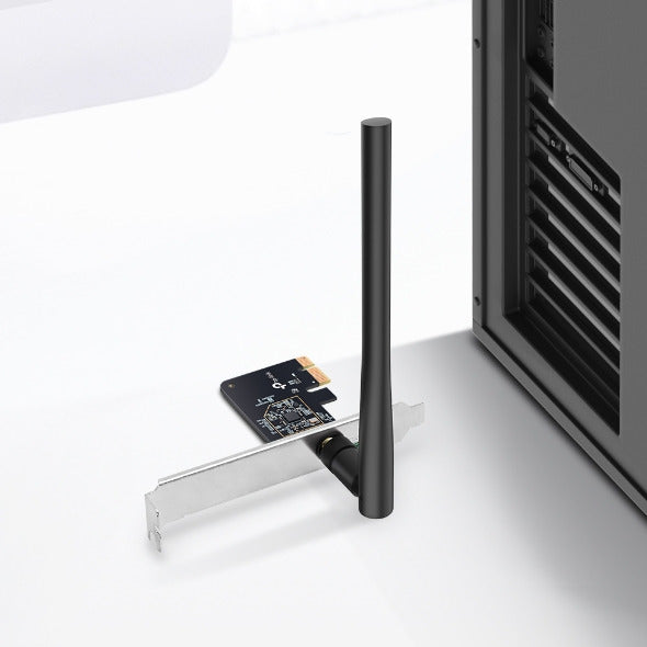 TP-Link Archer T2E PCIe Adapter — Antenna and Brackets