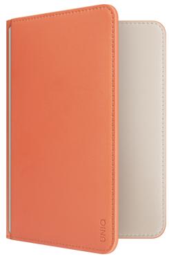 UNIQ Belmont Passport Holder With Rfid- Blocking - Terracotta (Terracotta/Ivory)