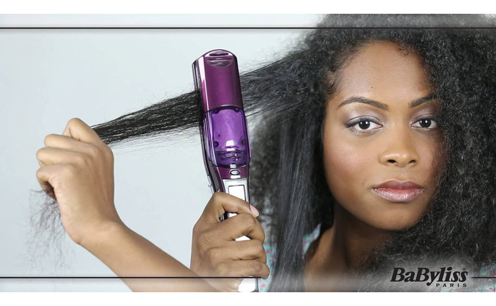 مكواة شعر Babyliss ST395SDE بالبخار | حرارة حتى 230°C