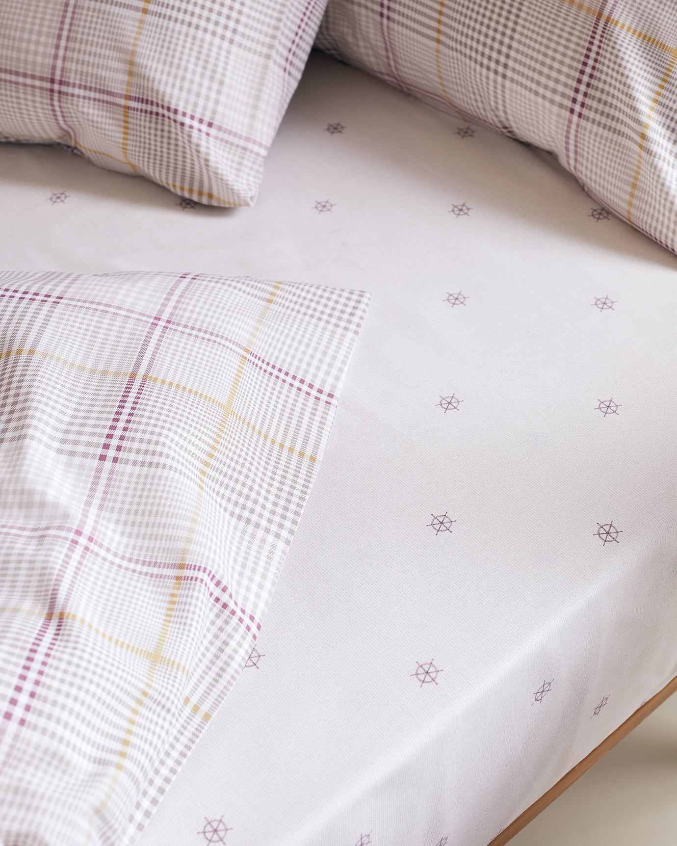 Fontaine King Size Fitted Duvet Cover Set - Ranforce Patterned - Madame Coco JO