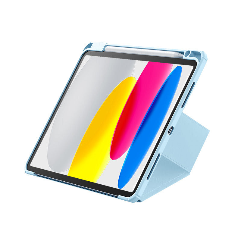 كفر حماية بسيطة من باسيوس لجهاز ايباد 10 مقاس 10.9 بوصة - بنفسجي غامق