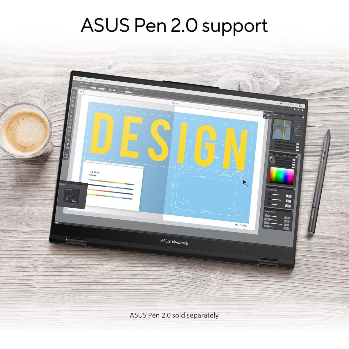 Asus VivoBook S 16 Flip 16" FHD+ Touch with Asus Pen, i5-1335U.