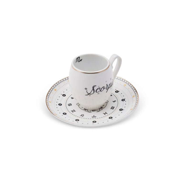 فنجان قهوة كاراجا برج العقرب بورسلين 90 مل