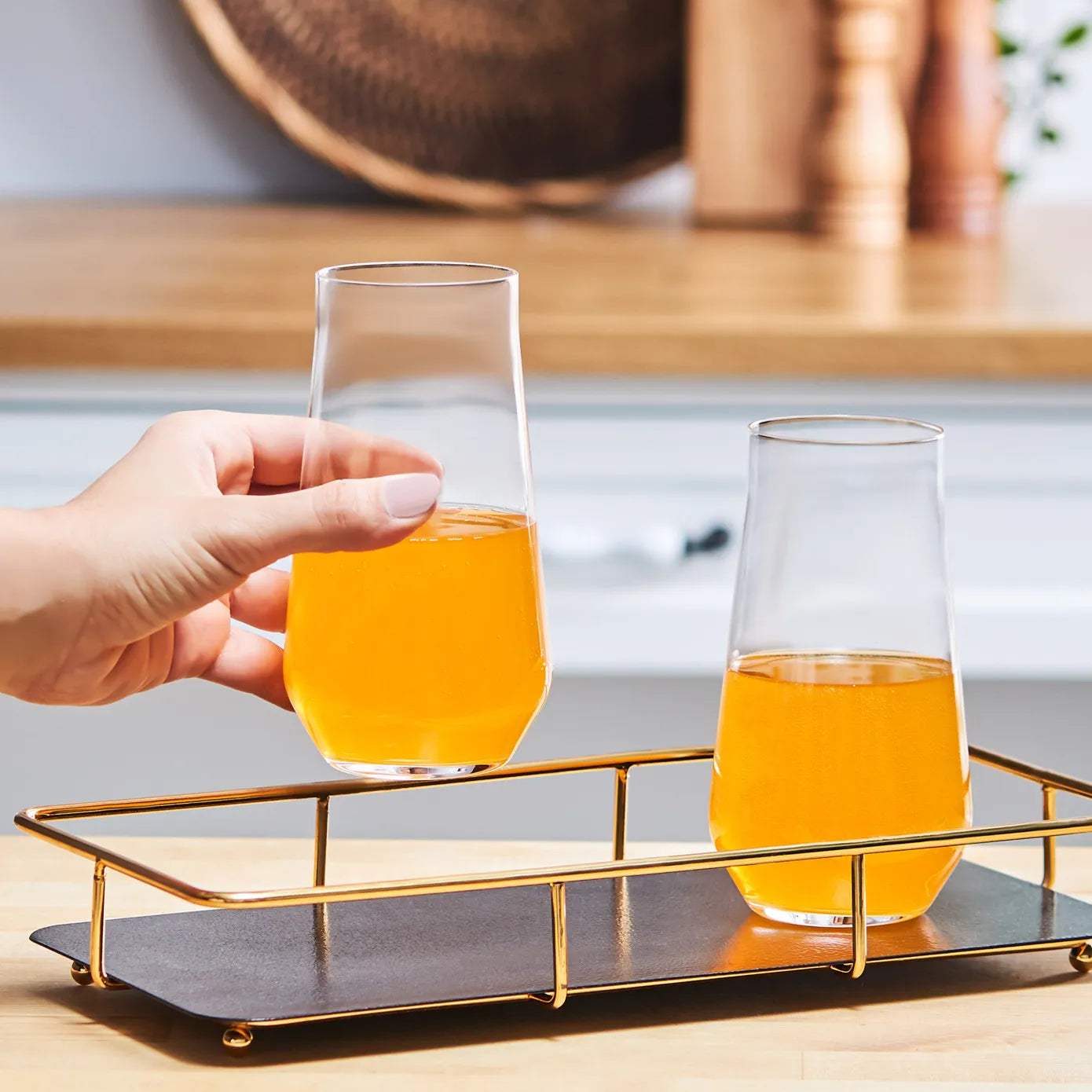 طقم كاسات هايبول كاراجا إيفن – 6 قطع شفافة 480 مل