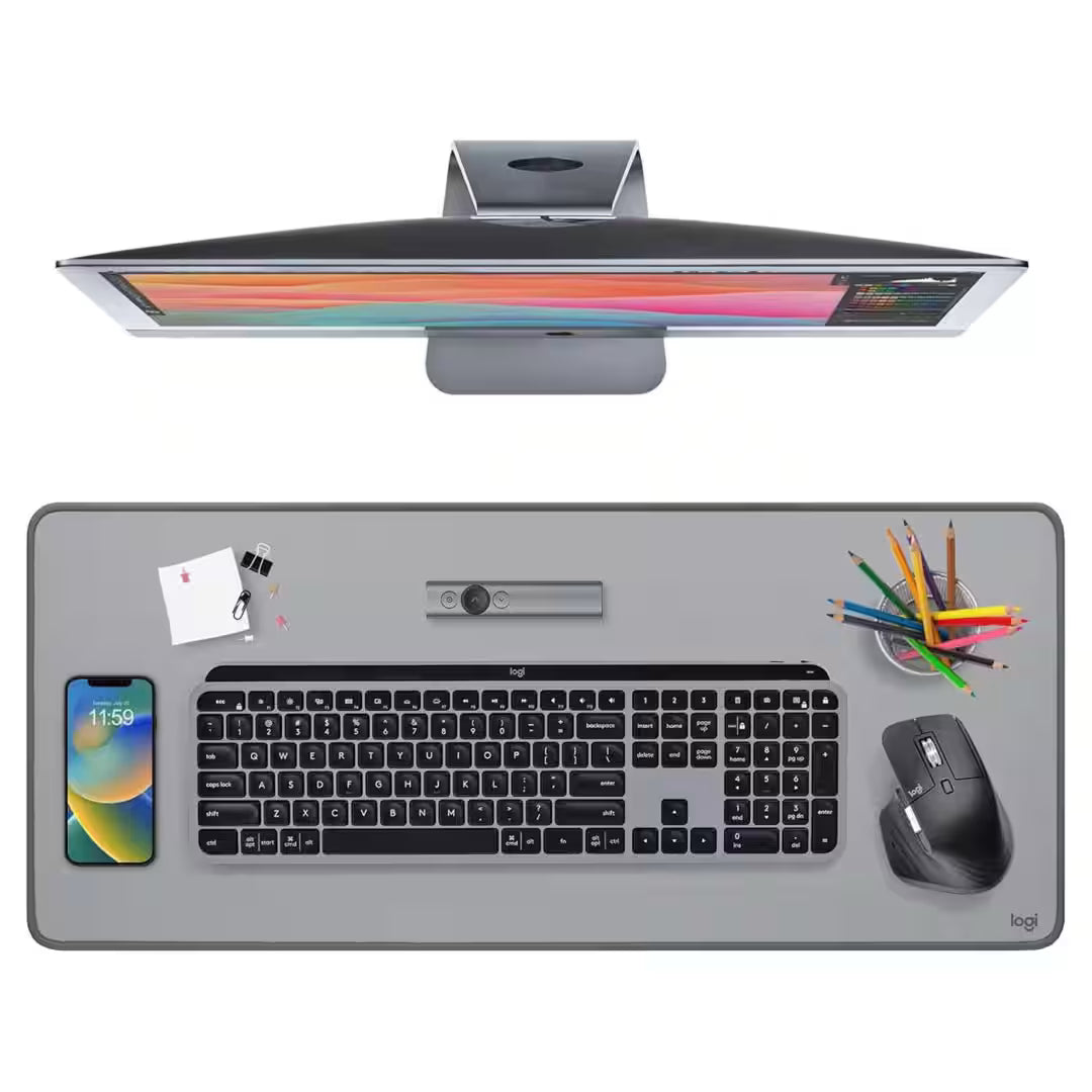 لوحة مكتب Logitech Studio Series – مقاومة الانسكاب، مانعة للانزلاق