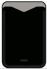 UNIQ Lyden Evo Magnetic Stand Card Holder - Dallas Black (Dallas Black)