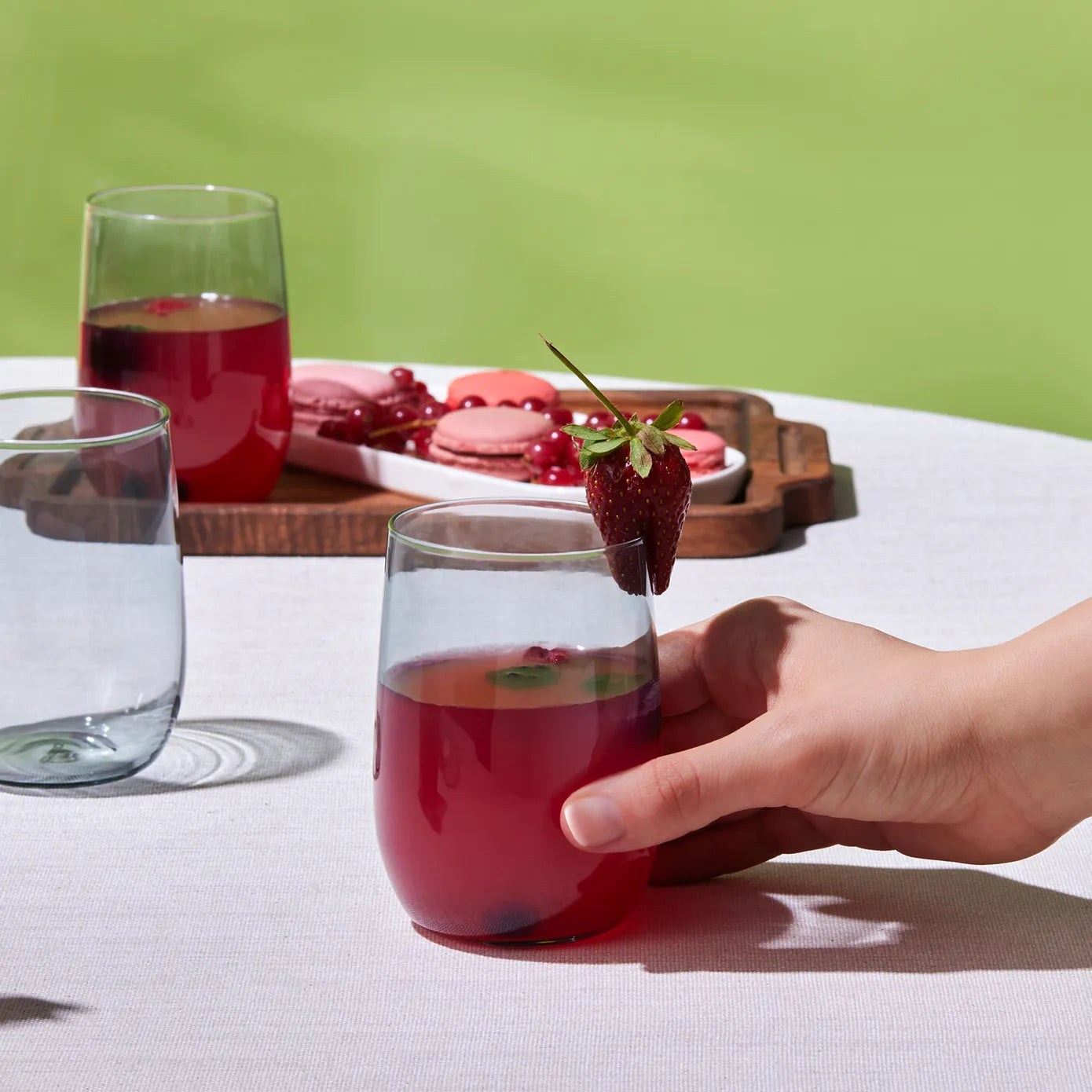 طقم كاراجا بارما أبريق و6 كاسات – 7 قطع لون أزرق أنيق