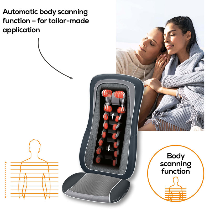 Beurer MG 315 Massage Seat Customized Shiatsu with Heat