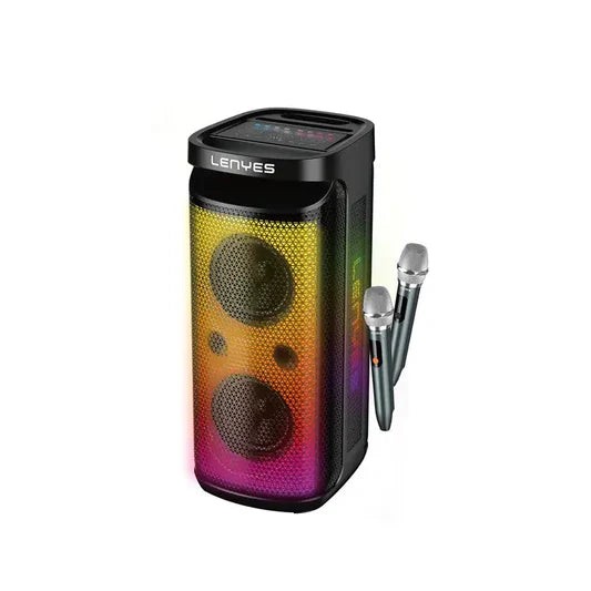 LENYES S882 Bluetooth Party Speaker – Powerful Sound with RGB Lights