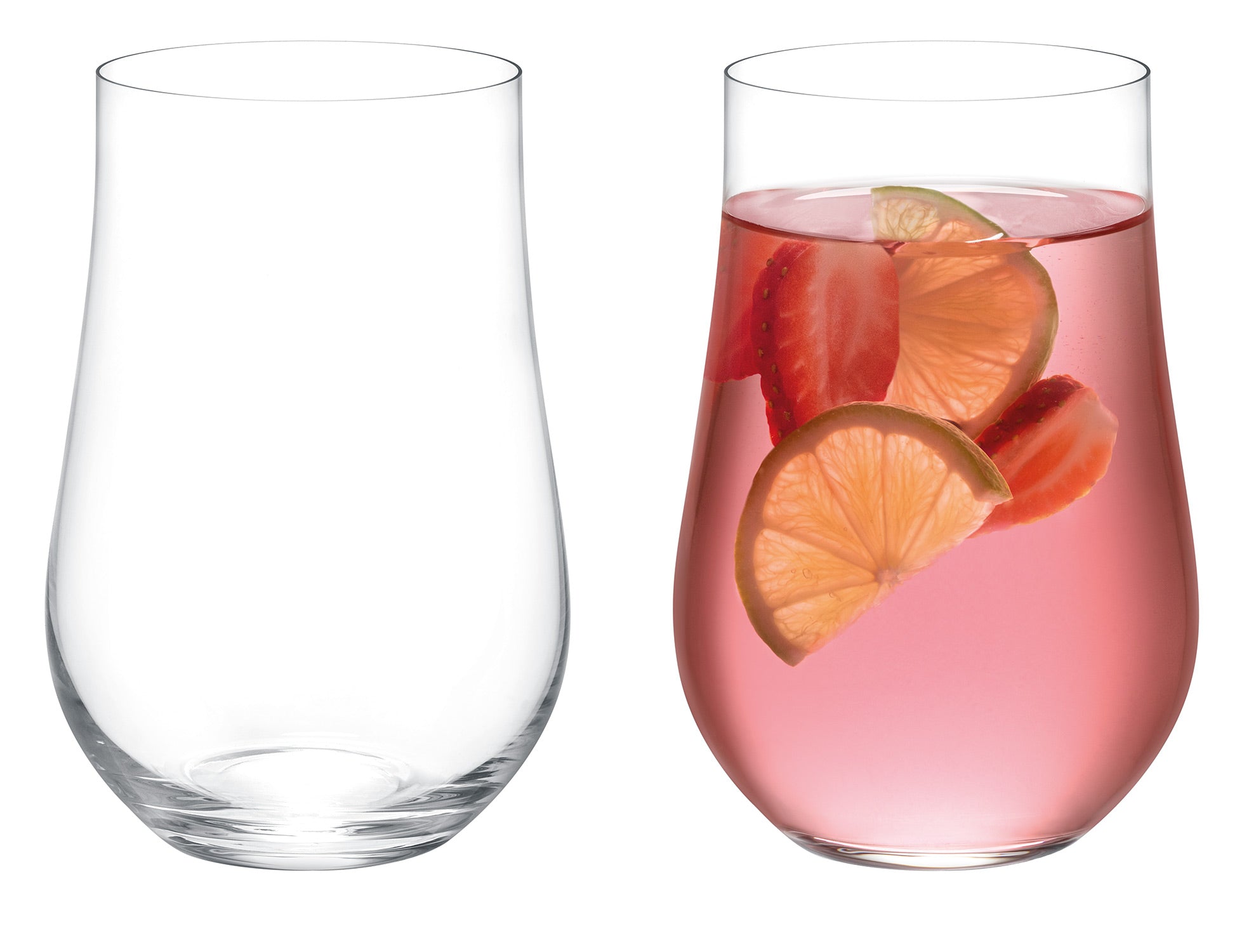 Mathilda 6-piece Crystal Beverage Glass Set - Madame Coco JO