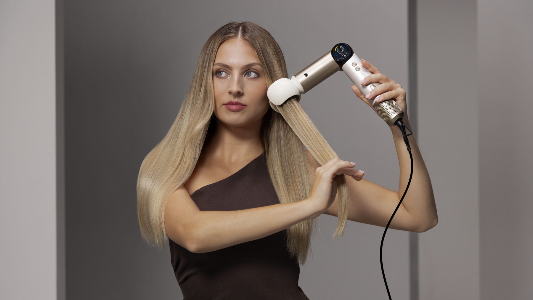 Cecotec AirGlisse 14in1 Flex Champagne Hair Styler & Dryer 1400W Brushless