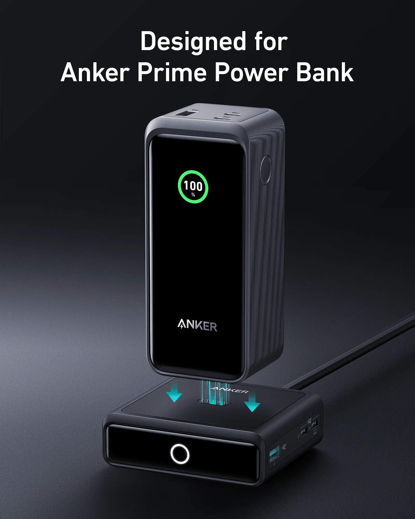 Anker 100W Charging Base – Fast, Wireless Power Bank Dock