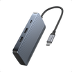 Anker USB-C Hub (7-in-1, Dual Display) Gray