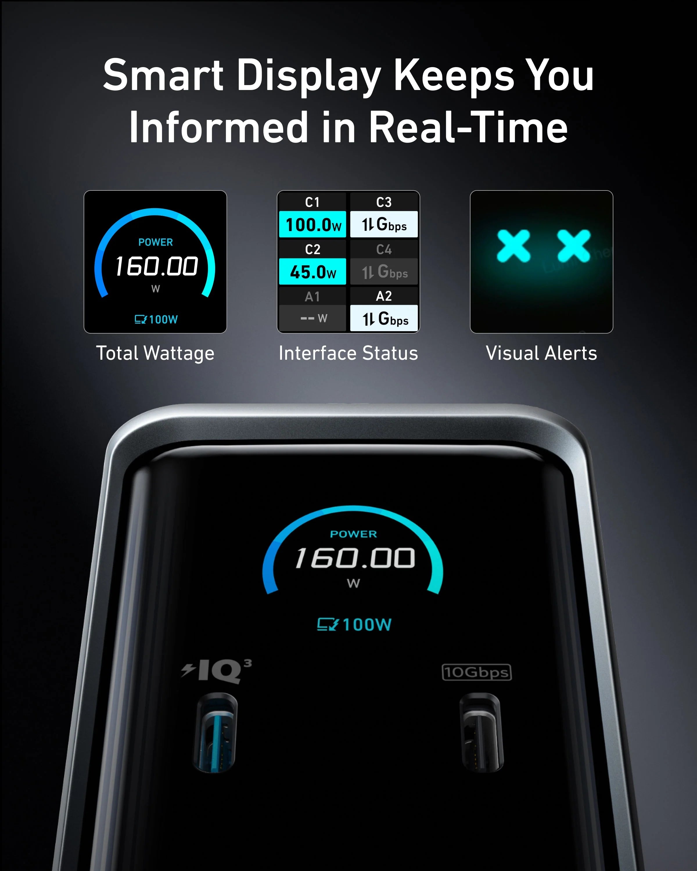 Anker Prime Docking Station (14-in-1), 160W Charging, Dual 4K