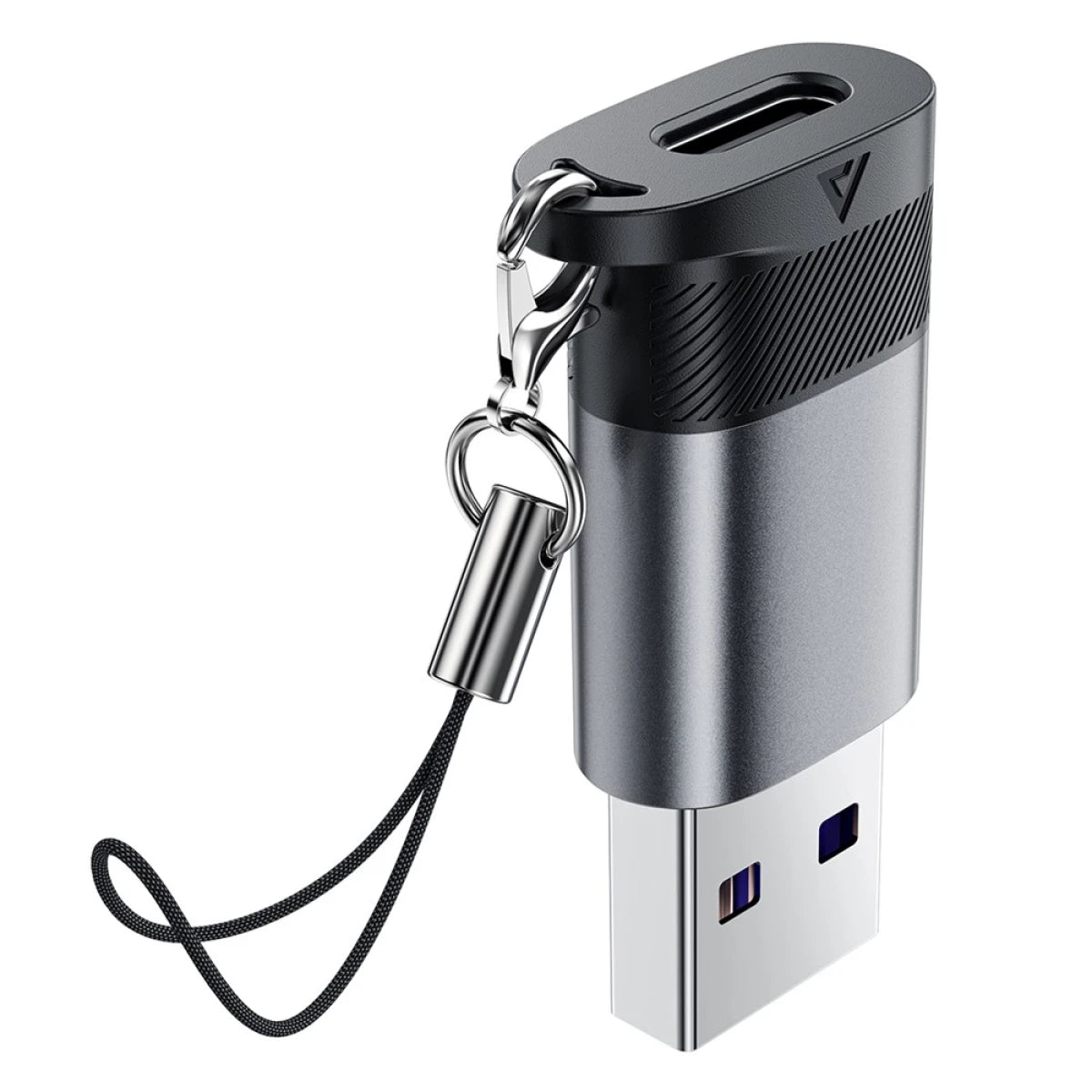 ACEFAST WIRE PRO USB-C to USB-A Adapter | 10Gbps Data Transfer | Fast Charging 27W | Aluminum Alloy