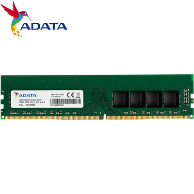ذاكرة وصول عشوائي ADATA DDR4 U-DIMM سعة 16 جيجابايت 3200 (22) للكمبيوتر الشخصي