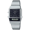Casio Men's Analogue-Digital Quartz Watch with Stainless Steel Strap AQ-800E-1AEF