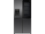 Hisense RQ600P7SKE French Door Refrigerator 615L - Black