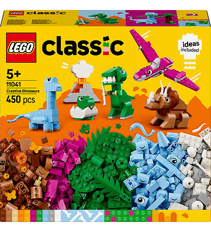 ليجو كلاسيك+ - الديناصورات الإبداعية 11041 - 450 قطعة