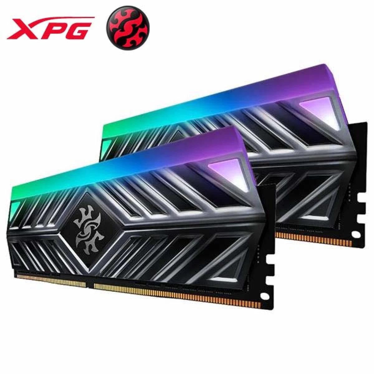 ذاكرة XPG 16GB*2 SPECTRIX D80 DDR4 RGB بتبريد سائل DDR4-3000