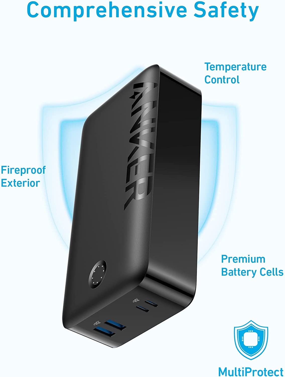 Anker 347 Power Bank (PowerCore 40K) 30W PD - Black