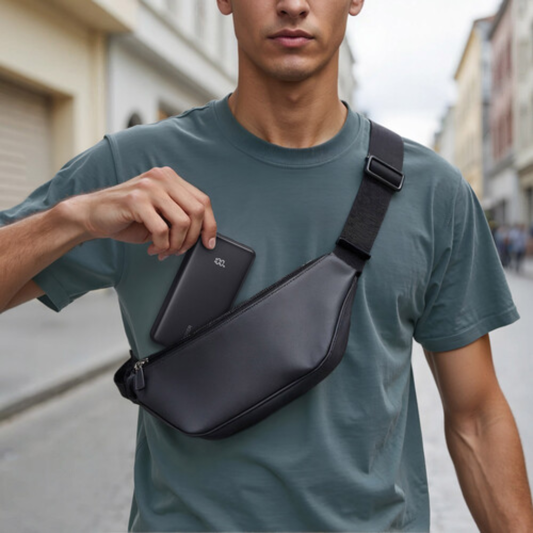 Anker Zolo Power Bank 20,000mAh 22.5W Fast Charging with Built-In USB-C Cable - A110E