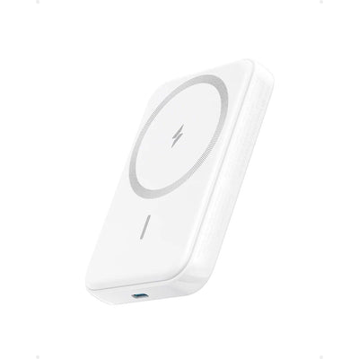 Anker 321 PowerCore 5K MagGo Magnetic Battery for On the Go - White