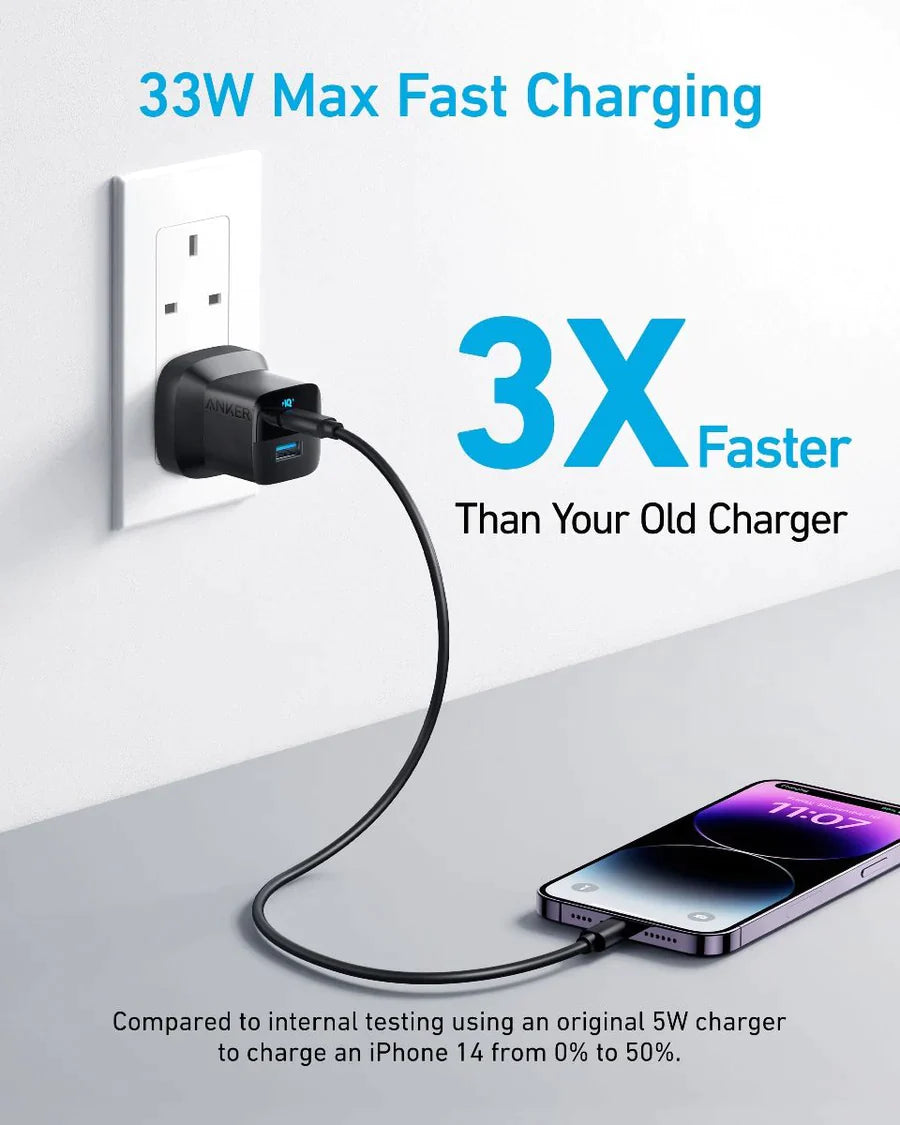 Anker 336 Charger 67W Fast and Compact Wall Charger
