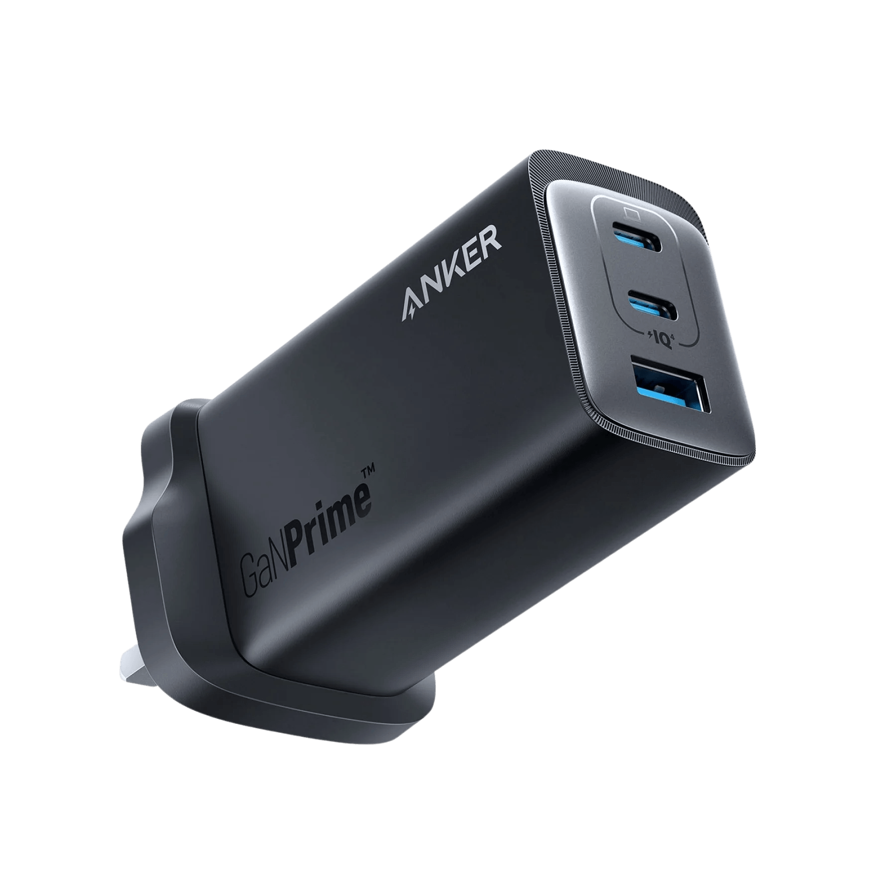 Anker 737 Charger GaNPrime 120W Charge 3 Devices Efficiently - Black