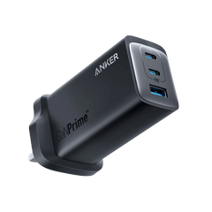 Anker 737 Charger GaNPrime 120W Charge 3 Devices Efficiently - Black