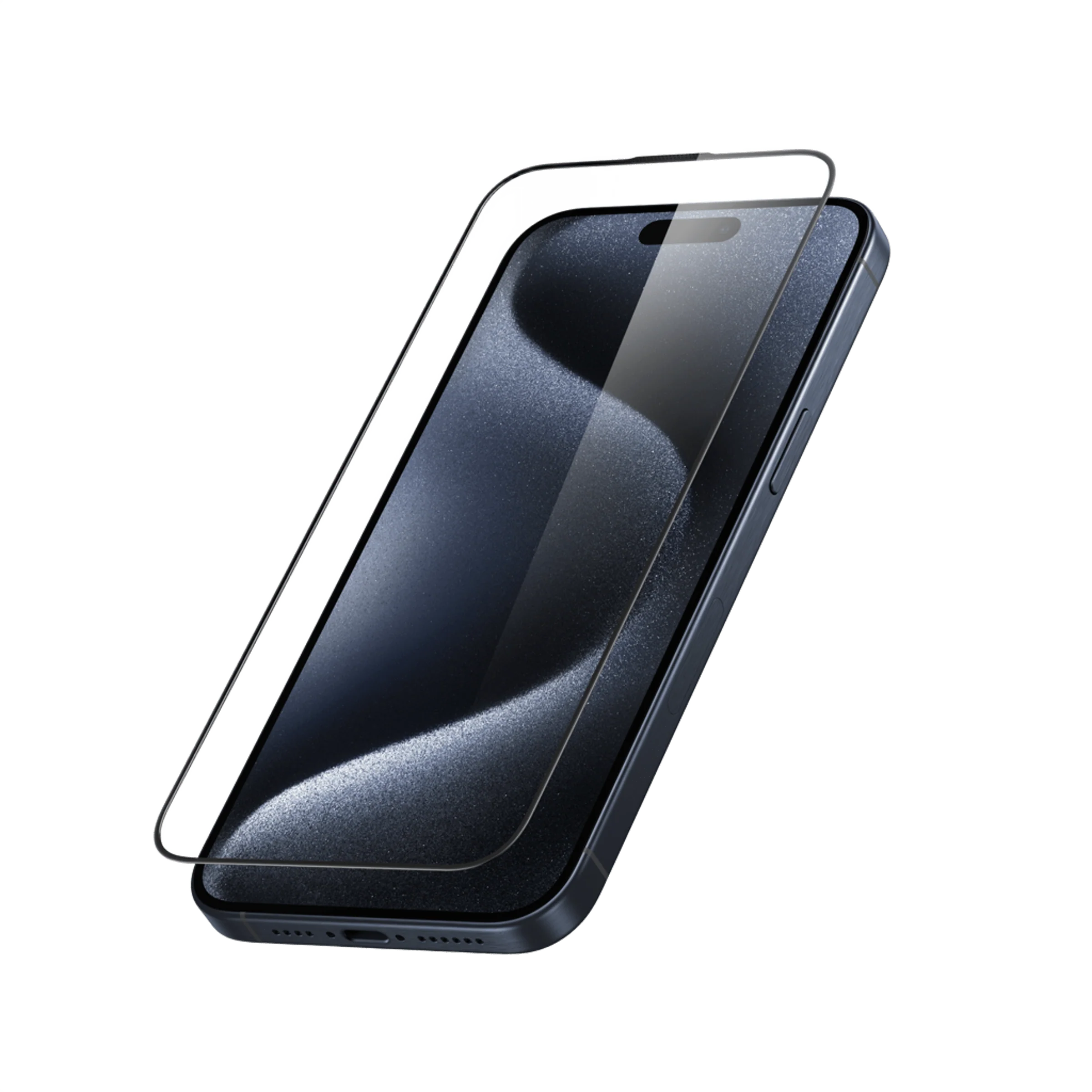 Anker Easy Fit Screen Protector Kit for iPhone 16 2 Pack HD