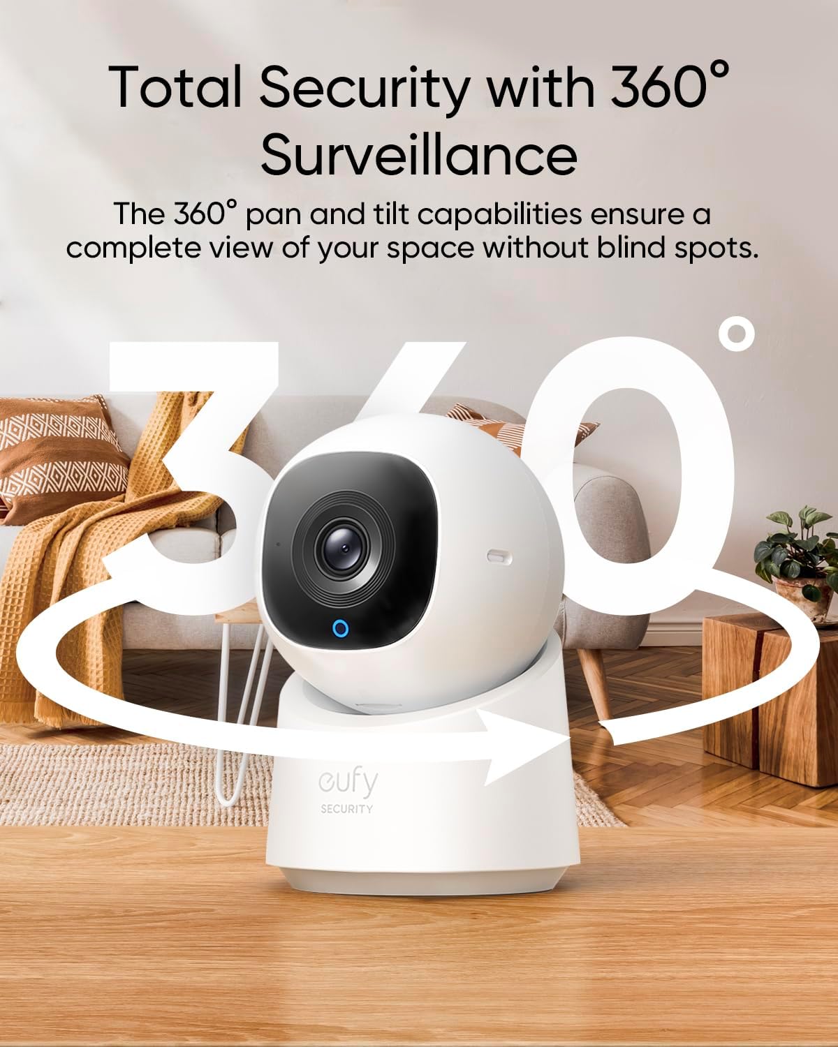 Anker Eufy C220 Security Camera 2K Resolution & 360° View