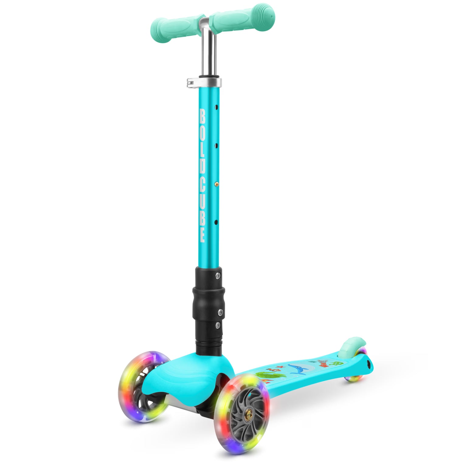 Boldcube – Three Wheel Scooter Teeny | Ocean Aqua | Ages 3-8