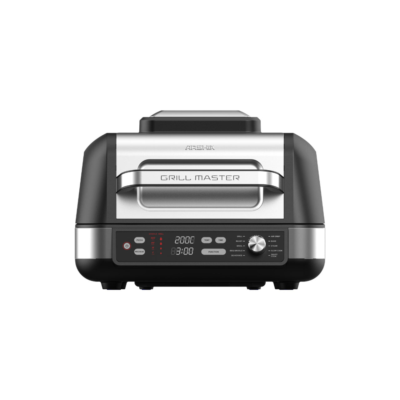 Arshia 10-in-1 Air Fryer Grill Master – 10L, 1750W Power
