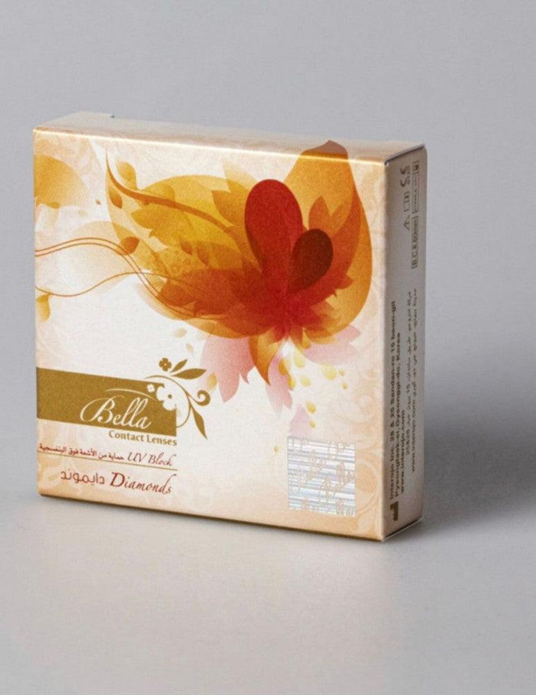 عدسات بيلا دايموند براون