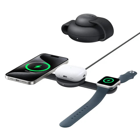 Anker MagGo 3 in 1 Foldable 15W Wireless Charger