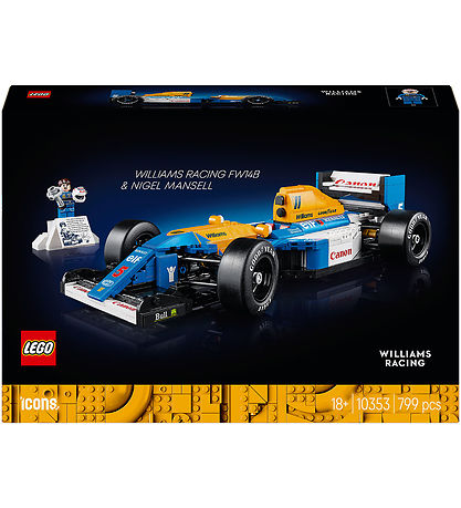 LEGO® Williams FW14B & Nigel Mansell 10353 - 799 قطعة