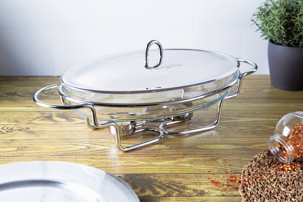 Berlinger Haus BH-1382 Oval Food Warmer – 3L Capacity