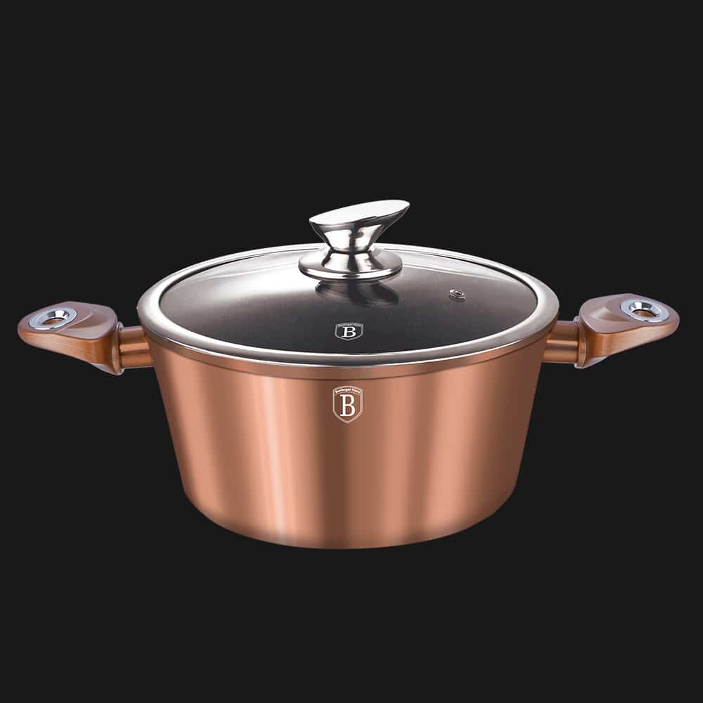 Berlinger Haus 20cm Casserole – Rose Gold Collection