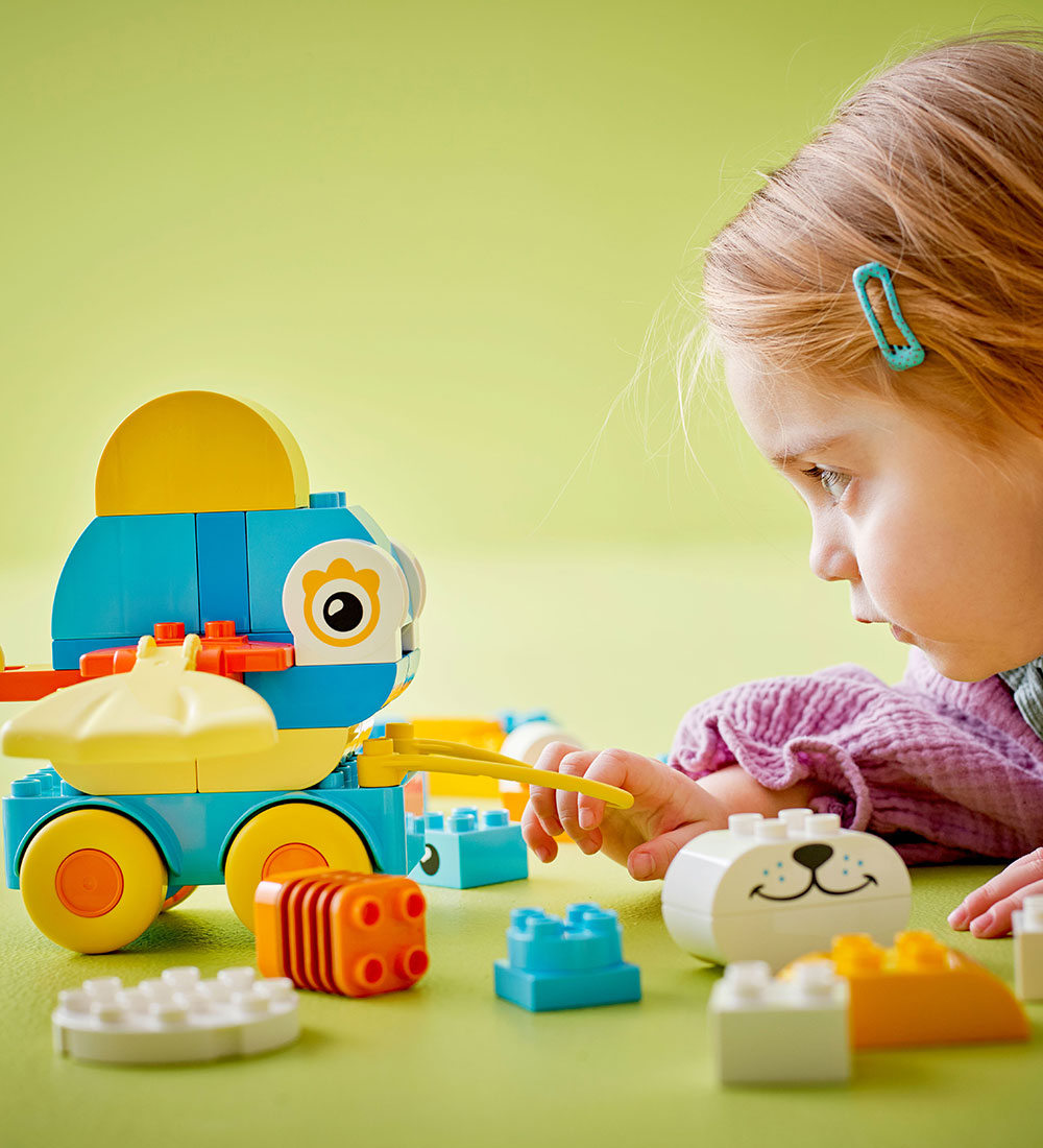 ليجو دوبلو - 3 في 1 حيوانات على عجلات 10448 - 58 قطعة