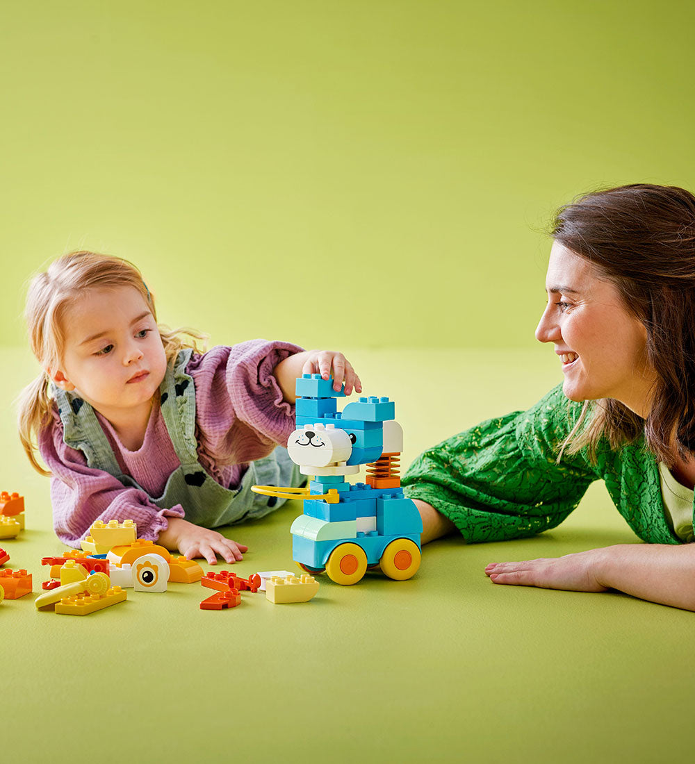 ليجو دوبلو - 3 في 1 حيوانات على عجلات 10448 - 58 قطعة