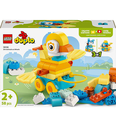 LEGO® DUPLO® 3in1 Animals on Wheels 10448 - 58 Pieces