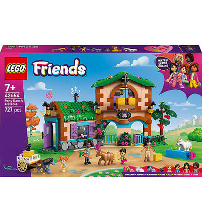 LEGO® Friends - Pony Ranch & Stable 42654