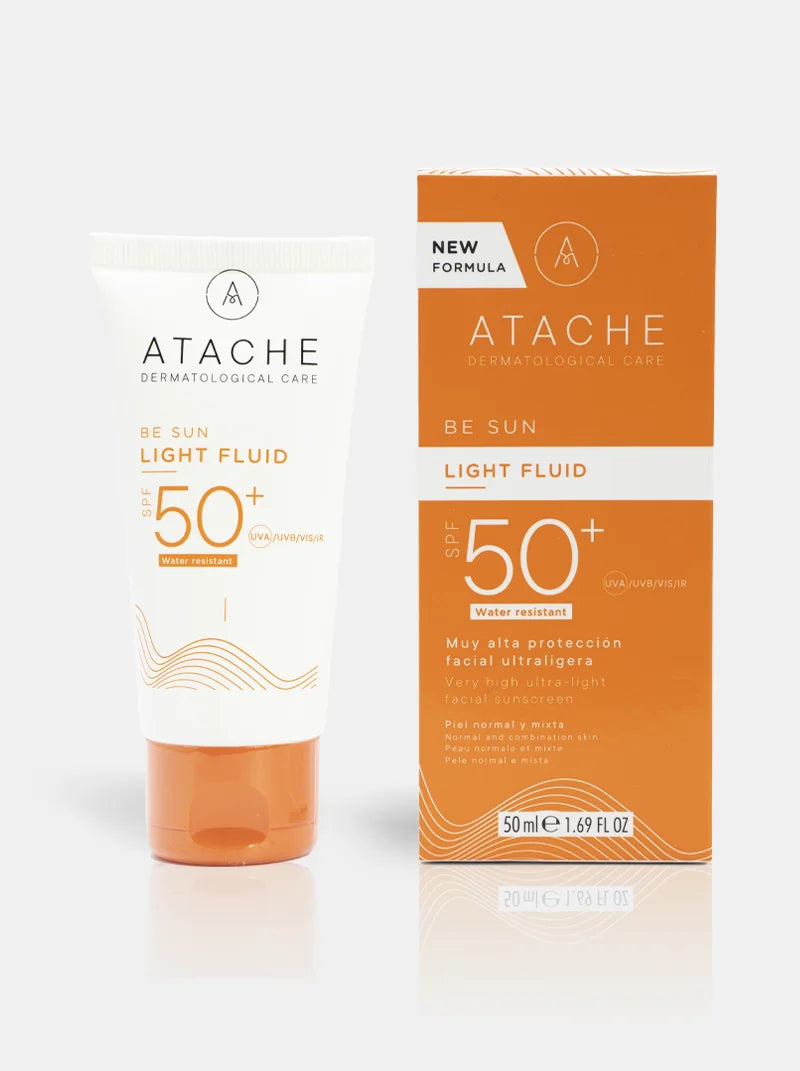 Atache Light Fluid Sunscreen SPF 50+ – Lightweight Protection – 50ml