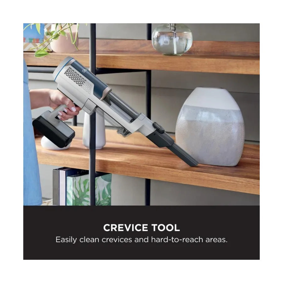 مكنسة شارك اللاسلكية BU3521ME | تفريغ تلقائي | قابلة للتحويل إلى مكنسة يدوية | للأرضيات والسجاد